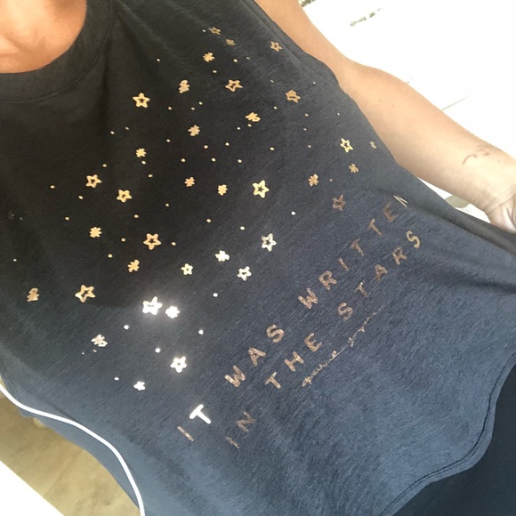 LAST•{Spiritual Gangster}• STARS CROP TANK - Picture 4 of 4